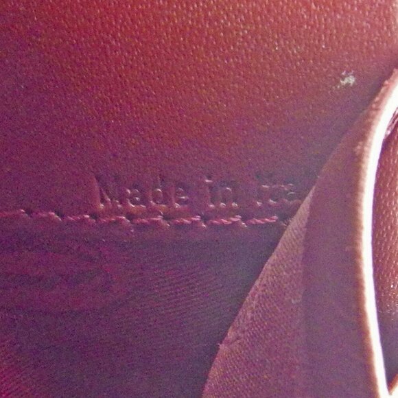 Cartier Long Wallet Mastline Bordeaux Leather Authentic USED - Picture 5 of 8